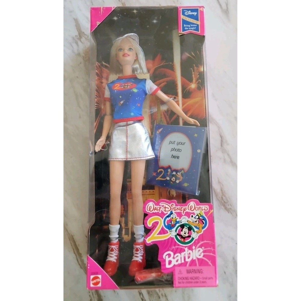 NIB 1998 Walt Disney World 2000 Exclusive Barbie Doll Anniversary Edition 22939